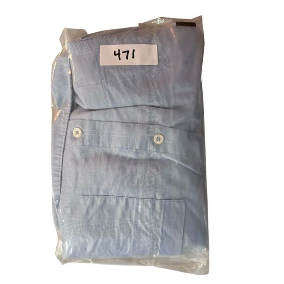 TOMMY BAHAMA Light Blue Linen Long Sleeve Button Down Camp Shirt Men Size XL - Picture 10 of 10